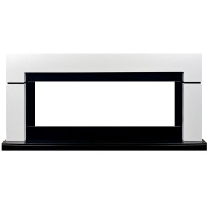Каминокомплект Lindos Graphite Grey (Ширина 1470мм) с очагом Vision 42 LOG LED