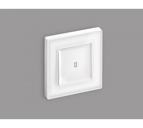 Выключатель проходной одноклавишный с подсветкой Ambrella Volt MA122040 Quant