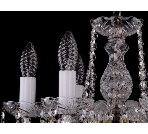 Подвесная люстра Bohemia Ivele Crystal 1402/6/141/Pa 1402