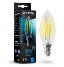 Лампа светодиодная Voltega 7135 Candle 9W Graphene