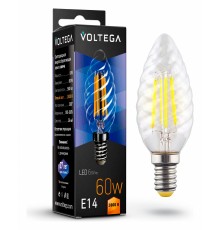 Лампа светодиодная Voltega 7027 Candle corn 6W