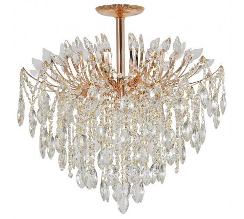 Люстра на штанге Escada 2104/8P Gold Dimosari