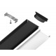 Профиль накладной гибкий Ambrella Light GP1600BK GP