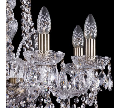 Подвесная люстра Bohemia Ivele Crystal 1411/8/195/Pa 1411