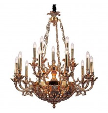 Подвесная люстра Lucia Tucci FIRENZE 1780.15.3 antique gold Firrnze
