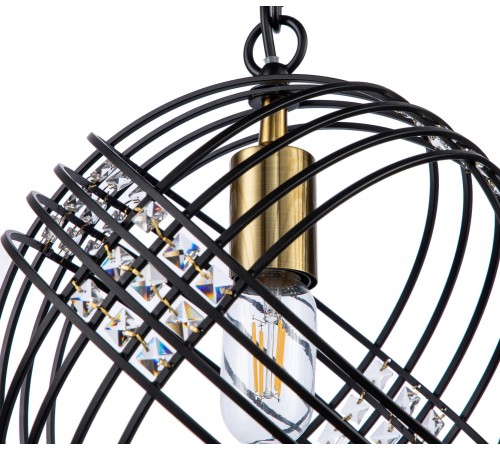 Подвесной светильник Indigo 10001/1P Black Fresco