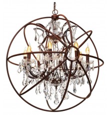 Подвесная люстра Loft it LOFT1897/8 Foucaults Orb Crystal