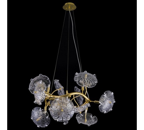 Подвесная люстра iLamp 9070-D600 GD Savage