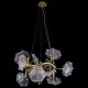Подвесная люстра iLamp 9070-D600 GD Savage