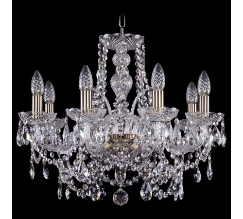 Подвесная люстра Bohemia Ivele Crystal 1411/8/195/Pa 1411
