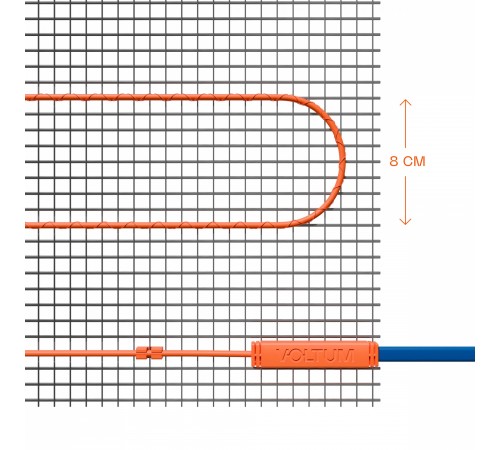 Нагревательный мат Voltum VLT01-150-15 Т150