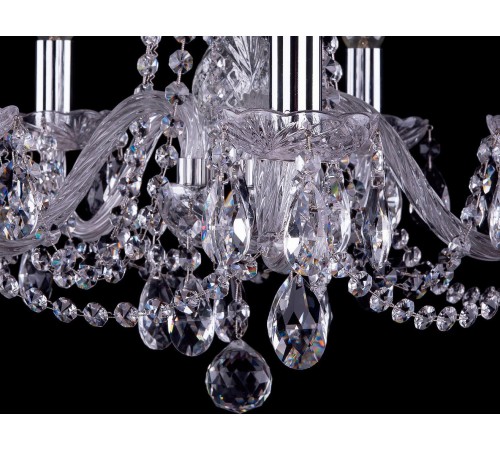 Подвесная люстра Bohemia Ivele Crystal 1402/5/160/Ni 1402