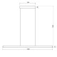 Подвесной светильник Mantra 9034 Lineal