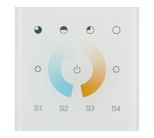 Панель-регулятора ЦТ сенсорный встраиваемый Arlight 037196 INTELLIGENT