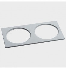 Рамка на 2 светильника Italline IT06-6016 white FR2 IT06-6016