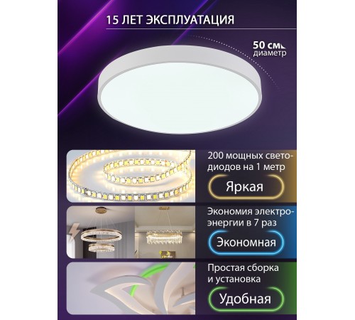 Накладной светильник Natali Kovaltseva LED LAMPS 81112/5C