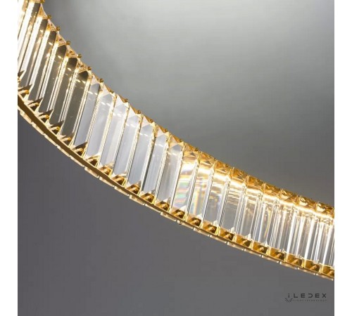 Подвесной светильник iLedex 10920P/1-38W-3000K-D1000 GL-CL Woodstock