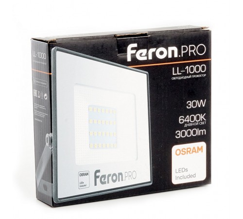 Настенно-потолочный прожектор Feron 41539 LL-1000