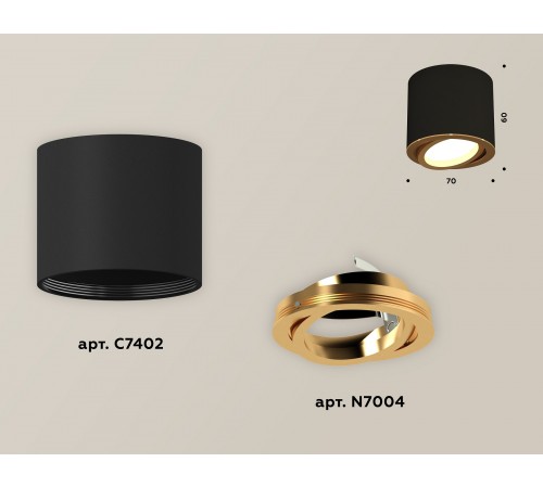 Накладной светильник Ambrella Light XS7402003 XS