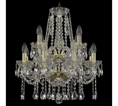 Подвесная люстра Bohemia Art Classic 11.12.8+4.165.2d.Gd.Sp 11.12