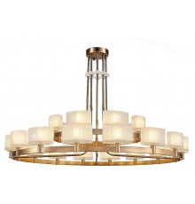 Люстра на штанге Newport 4338+16/C new gold 4330