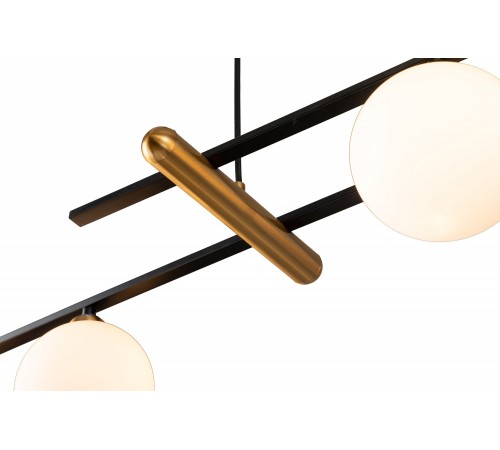 Подвесной светильник Indigo 11015/4P Black Opaco