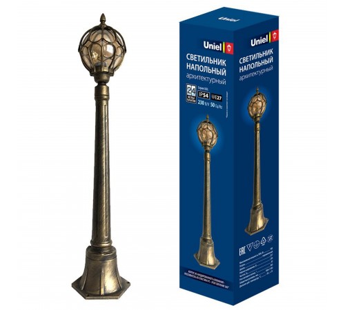 Наземный низкий светильник Uniel UL-00007880 UUL-T90B