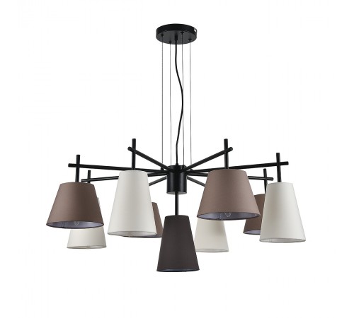 Подвесная люстра Indigo 13032/9P Black Abbinare