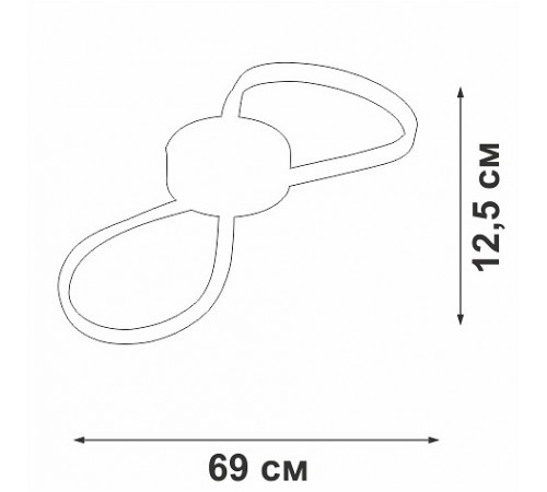 Накладной светильник Vitaluce V3779-0/1PL V3779