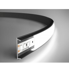 Профиль накладной гибкий Ambrella Light GP1600BK GP