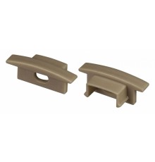 Набор заглушек для профиля с отверстием Arlight 038637 LINE