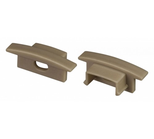 Набор заглушек для профиля с отверстием Arlight 038637 LINE