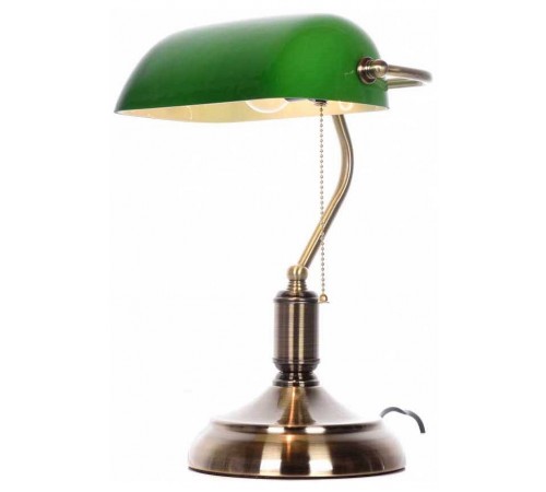 Настольная лампа декоративная LUMINA DECO LDT 305 GR Banker