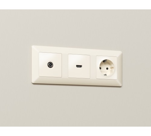 Накладка для розетки HDMI Ambrella Volt AP3340 Quant