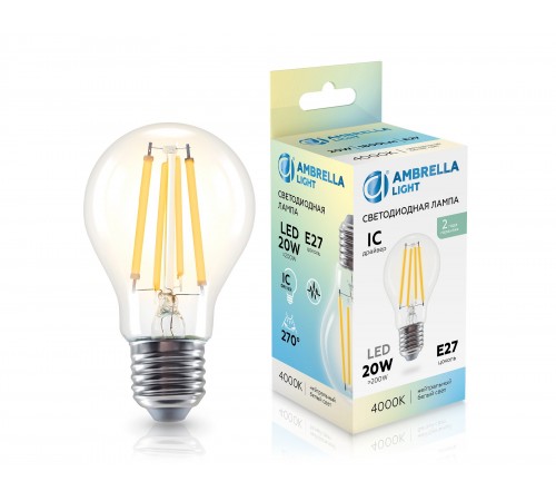 Лампа светодиодная Ambrella Light 602014 A60