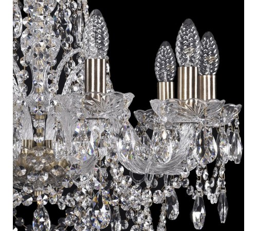 Подвесная люстра Bohemia Ivele Crystal 1411/10/195/Pa 1411