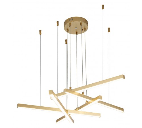 Подвесная люстра Indigo 14017/5P Gold Paralleli