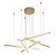 Подвесная люстра Indigo 14017/5P Gold Paralleli