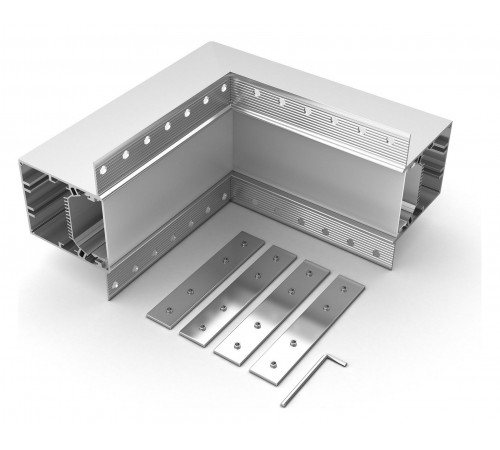 Соединитель угловой L-образный накладной Arlight 030130 S-LUX