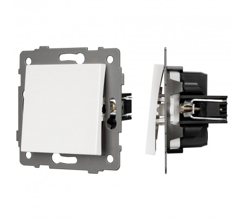 Выключатель одноклавишный без рамки Arlight 49867 SWT