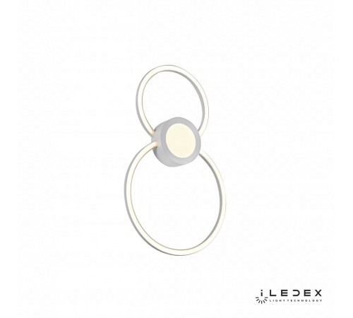 Накладной светильник iLedex X046324 24W 3000K WH Galaxy