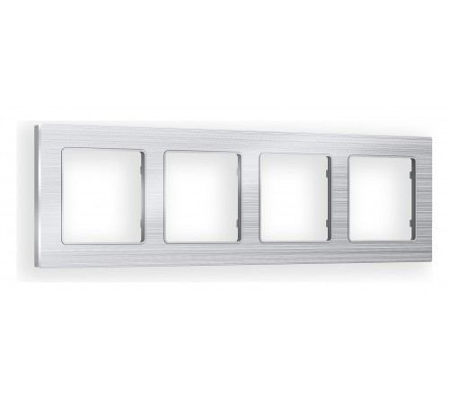 Рамка на 4 поста Ambrella Volt AF550104 Platos Металл