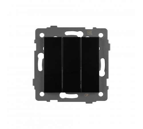 Выключатель трехклавишный без рамки Arlight 49897 SWT