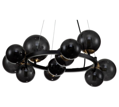 Подвесная люстра Indigo 11018/11P Black Molecola