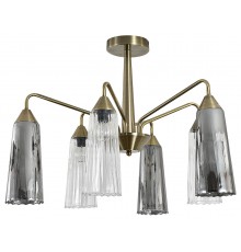 Люстра на штанге Indigo 13028/6R Brass Campana