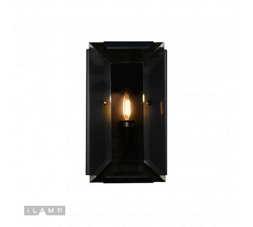 Накладной светильник iLamp 10090/1W BK Panorama