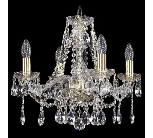 Подвесная люстра Bohemia Ivele Crystal 1413/4/165/G 1413