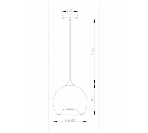 Подвесной светильник Moderli V11528-1P Laura