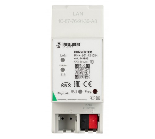 Конвертер KNX-Ethernet Arlight 49902 INTELLIGENT