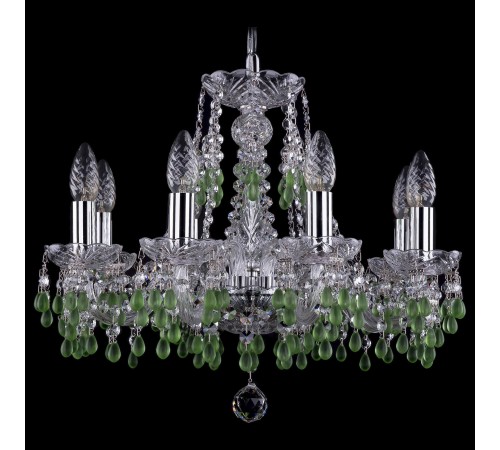 Подвесная люстра Bohemia Ivele Crystal 1410/6/160/Ni/V5001 1410
